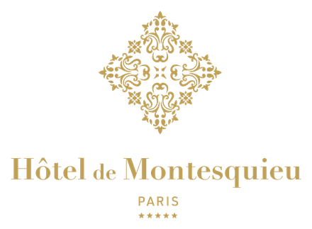 Logo doré de l'Hôtel de Montesquieu